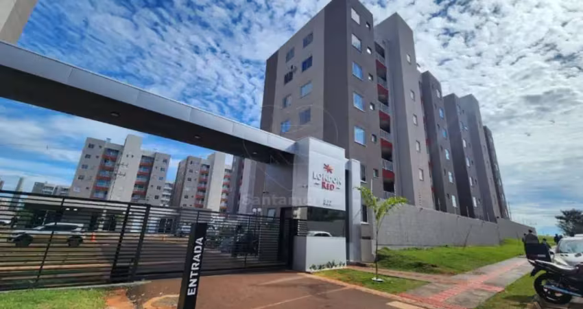 Apartamento para alugar no residencial london red com 2 quartos na região norte de londrina