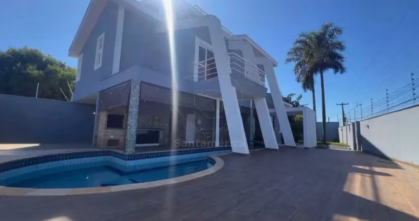 Sobrado para alugar no jardim coliseu em londrina, 3 suítes e área de lazer