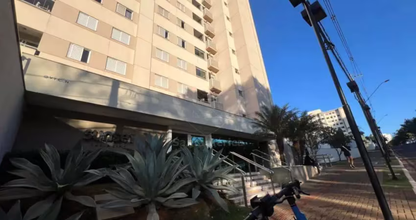 Apartamento para locação no edifício sunset com 2 quartos e churrasqueira privativa