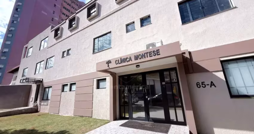 Sala comercial nova para locação na clinica montese, região central de londrina.