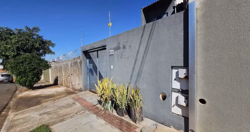 Casa para alugar no jardim califórnia, região leste de londrina, com 2 quartos.