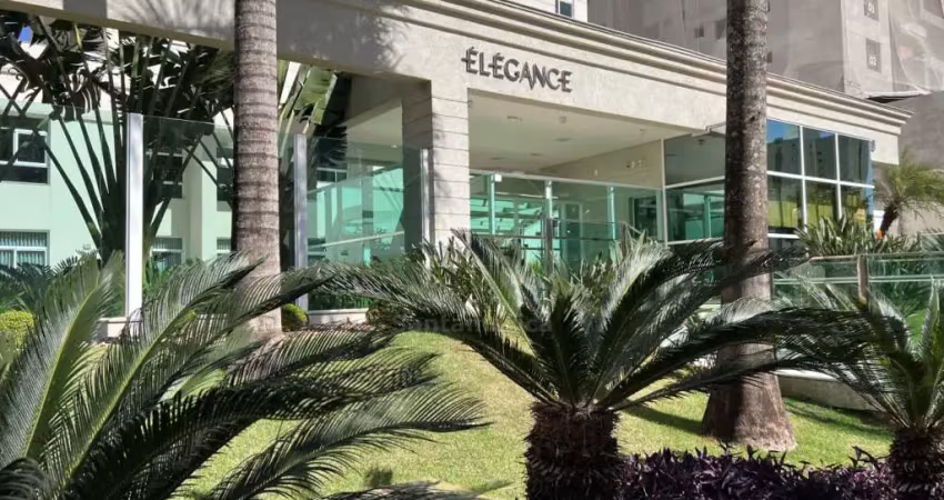 Apartamento mobiliado para alugar no edifício élégance, palhano 1, região sul de londrina, com 3 quartos.