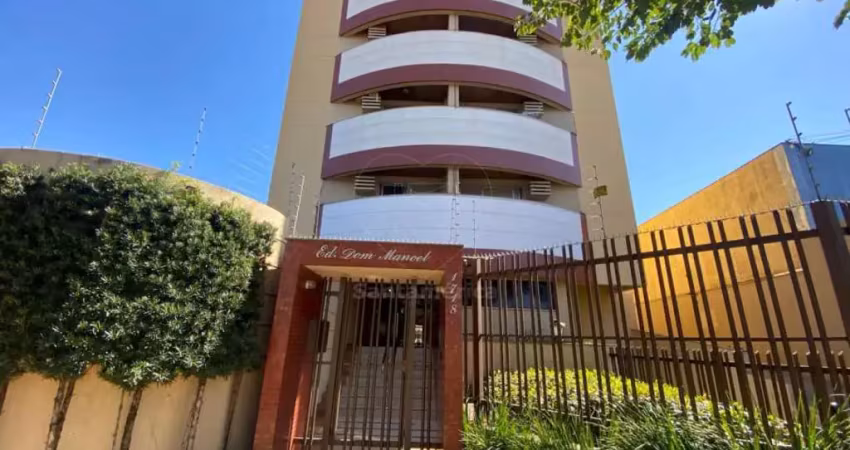 Apartamento à venda no centro de londrina no edifício dom manoel com 2 quartos