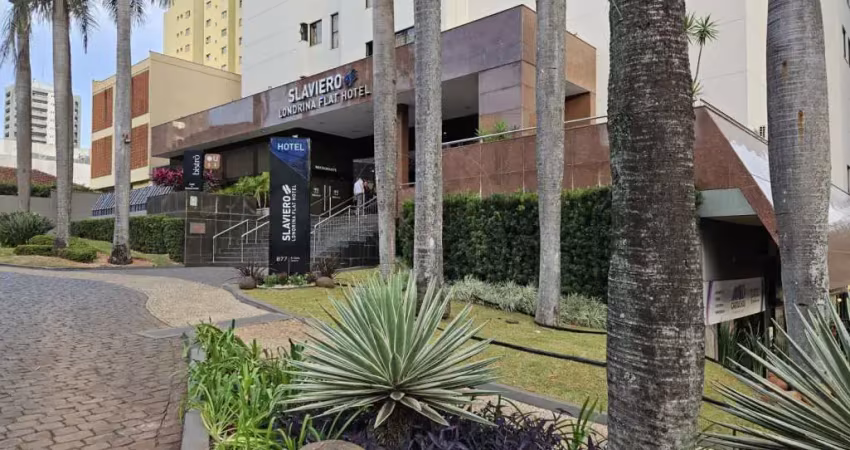Apartamento mobiliado para alugar no edifício slaviero essential londrina flat hotel com 1 quarto, na região central de londrina.