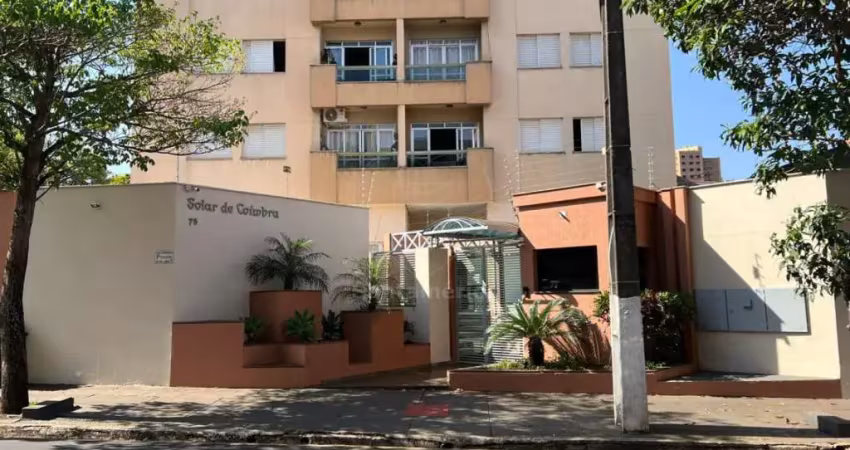Apartamento para alugar no edifício solar de coimbra com 3 quartos na região central de londrina