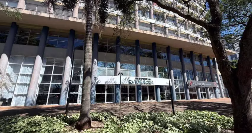 Apartamento para locação no edifício evidence com 2 quartos no jardim bela suíça em londrina