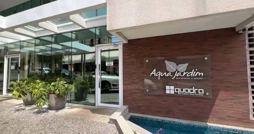 Apartamento para alugar com 2 quartos no edifício aquajardim residencial e resort, centro de londrina