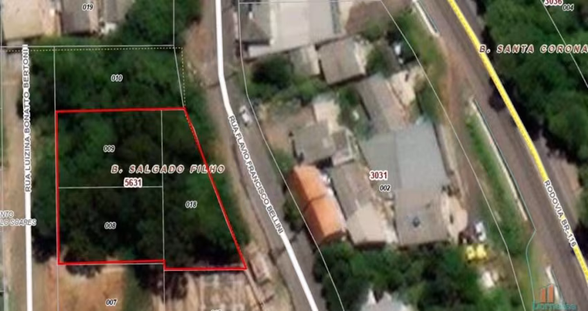 Terreno à venda na Rua Flávio Francisco Bellini, 5631, Salgado Filho, Caxias do Sul