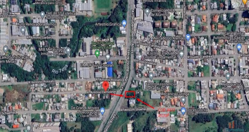 Terreno à venda na Antonio Demoliner, 333, Marechal Floriano, Caxias do Sul