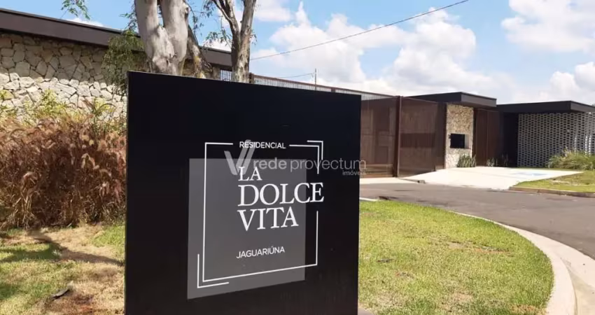 Terreno em condomínio fechado à venda na Avenida Milton Fortunato Guglielminet, 1000, Colinas do Castelo, Jaguariúna