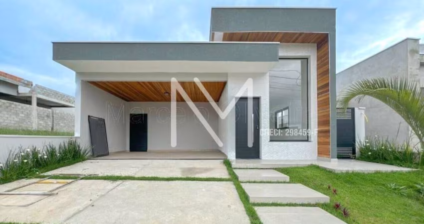Casa à venda 3 Quartos - 1 Suíte - 135m² - Condomínio Malibu - Caçapava