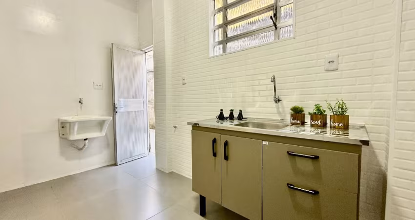Apartamento térreo 2 quartos - Boqueirão - Santos