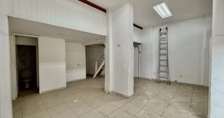 Sala comercial para alugar na Rua Imperatriz Leopoldina, 07, Ponta da Praia, Santos