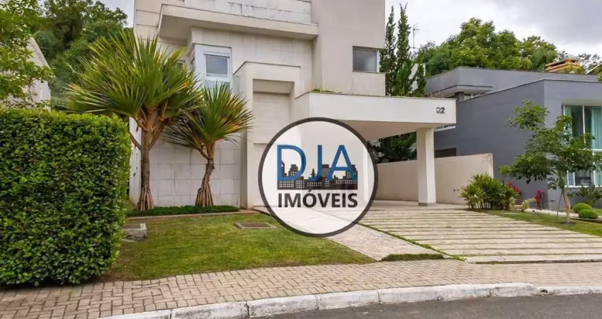 Casa de alto padrão mobiliada com 4 suítes, 393m² R$4.400.000-Pineville-Pinhais/PR