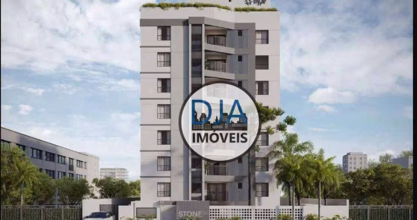 Apartamento com 1 dormitório à venda, 30 m² por R$ 344.900 - Novo Mundo - Curitiba/PR