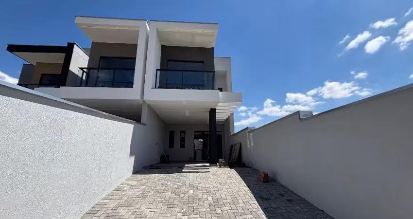 Sobrados novos em construção – bairro bela vista, gaspar/sc!