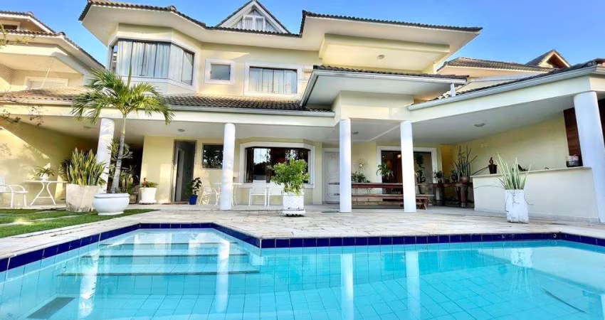 Casa à venda em Rio de Janeiro, Barra da Tijuca, com 4 suítes, com 358 m², Interlagos Quality
