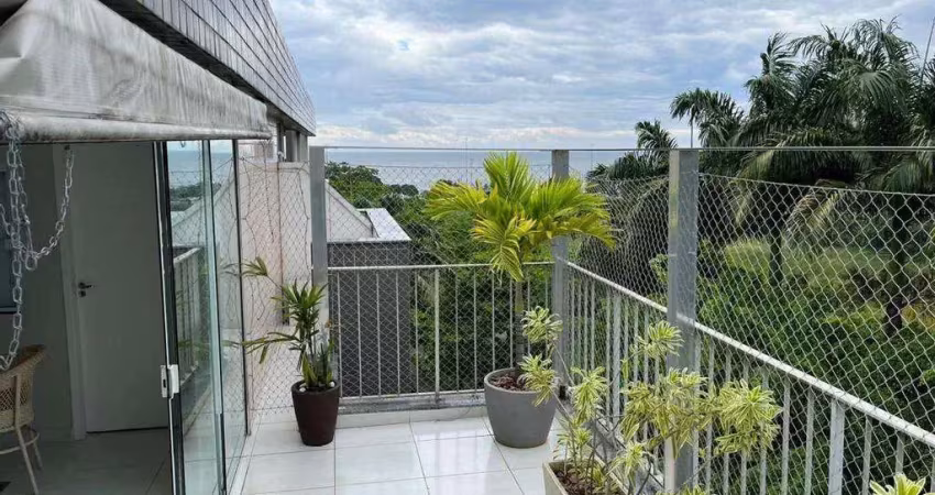 Cobertura à venda em rio de janeiro, barra da tijuca, com 4 quartos, com 180 m², posto 06