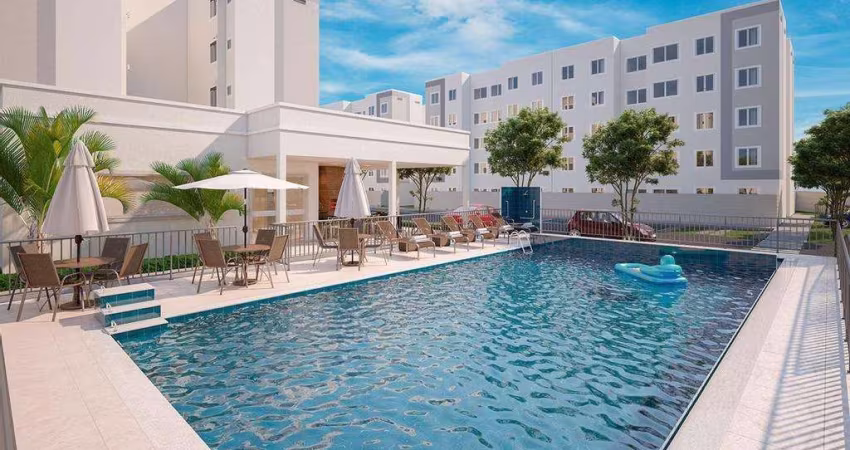 Apartamento à venda em Rio de Janeiro, Guaratiba, com 2 quartos, com 44 m²