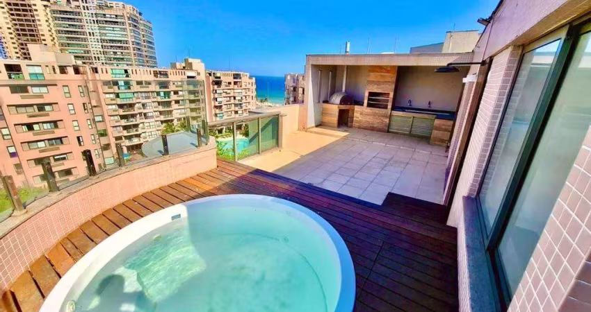 Cobertura à venda em Rio de Janeiro, Barra da Tijuca, com 3 suítes, com 200 m², Ocean Drive