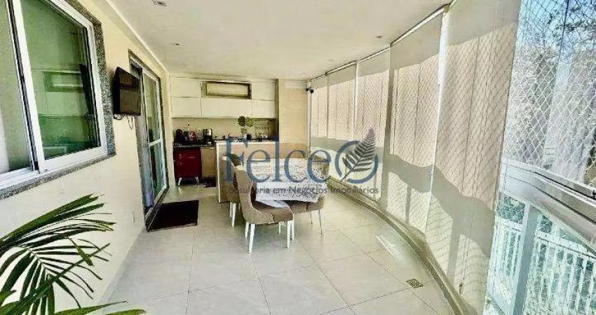 Apartamento à venda em Rio de Janeiro, Recreio dos Bandeirantes, com 3 quartos, com 103 m²