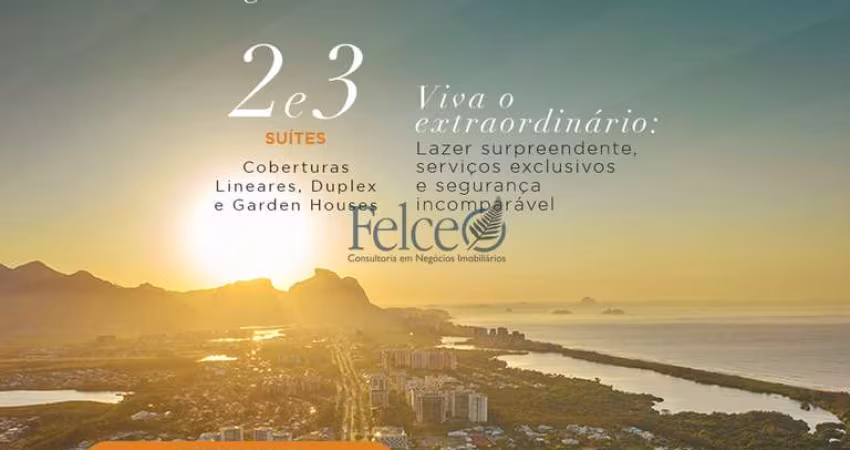 Lançamento na Barra da Tijuca  Epic Golf Residence