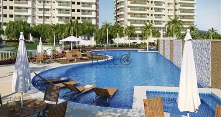 Lindo Apartamento na Barra da Tijuca - 85m²  2 Suítes  Varanda Gourmet  Vista para a Pedra da Gávea  no Alphagreen Residence Club