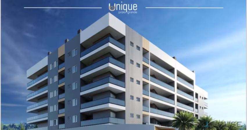 Apartamento com 01 suíte e varanda gourmet na Praia Grande em Ubatuba.