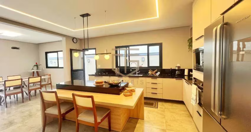 Casa à venda em campinas, swiss park, com 3 suítes, com 290 m², swiss park