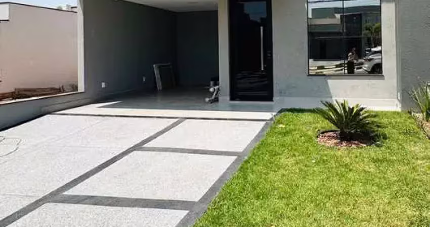 Casa à venda em indaiatuba, loteamento park gran reserve, com 3 quartos, com 133 m²