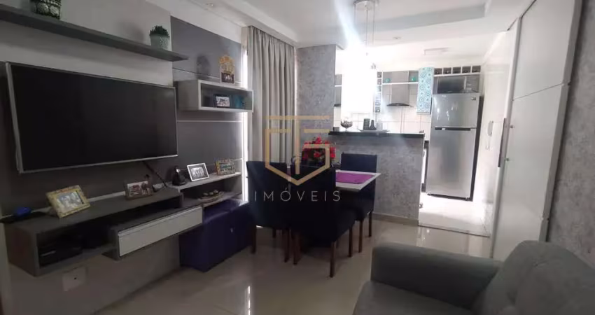Apartamento à venda em campinas, parque das cachoeiras, com 2 quartos, com 43 m²