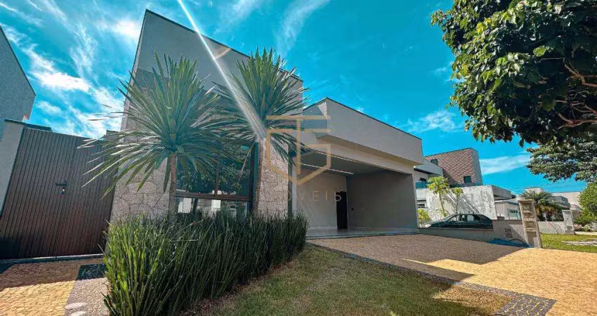 Casa à venda em paulínia, jardim américa, com 3 suítes, com 213.69 m², condomínio villa bella siena