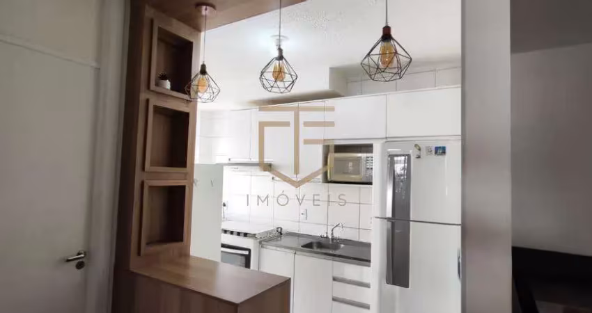 Apartamento à venda em campinas, loteamento parque das águas, com 2 quartos, com 45 m²