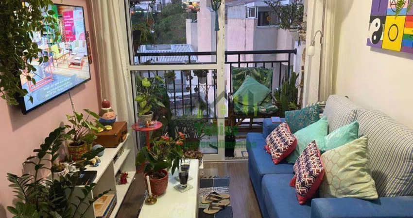 Apartamento com 2 dormitórios à venda, 52 m² por R$ 330.000,00 - Jardim Jamaica - Santo André/SP