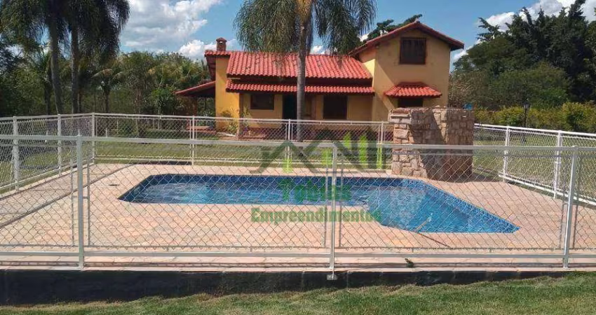 Chácara com 8 dormitórios à venda, 5000 m² por R$ 1.050.000,00 - Fazenda Castelo - Boituva/SP