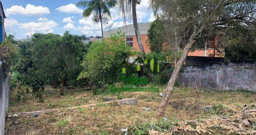 Terreno à venda, 788 m² por R$ 340.000,00 - Clube dos Oficiais - Suzano/SP