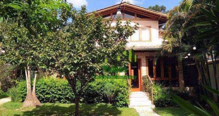 Casa com 5 dormitórios à venda, 400 m² por R$ 3.999.000 - Jardim dos Pereiras (Caucaia do Alto) - Cotia/SP