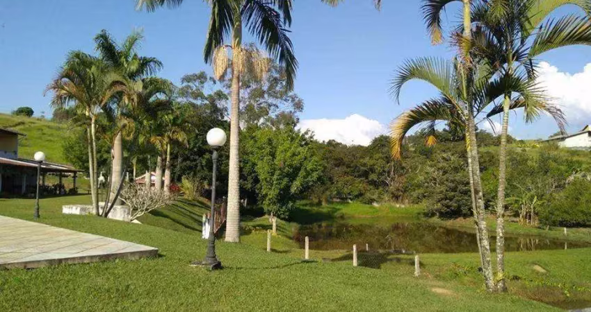 Chácara com 7 dormitórios à venda, 23000 m² por r$ 2.150.000 - parque agrinco - guararema/sp