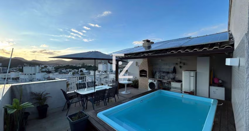 Cobertura Duplex com Piscina e Vista Livre com Energia Solar, 165m2 de Exclusividade