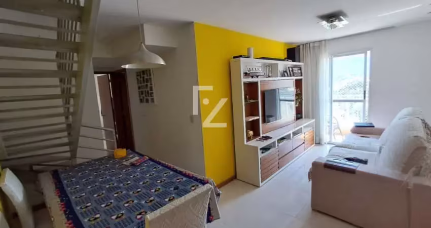 Cobertura à venda em rio de janeiro, taquara, com 3 suítes, com 147 m², via alto mapendi
