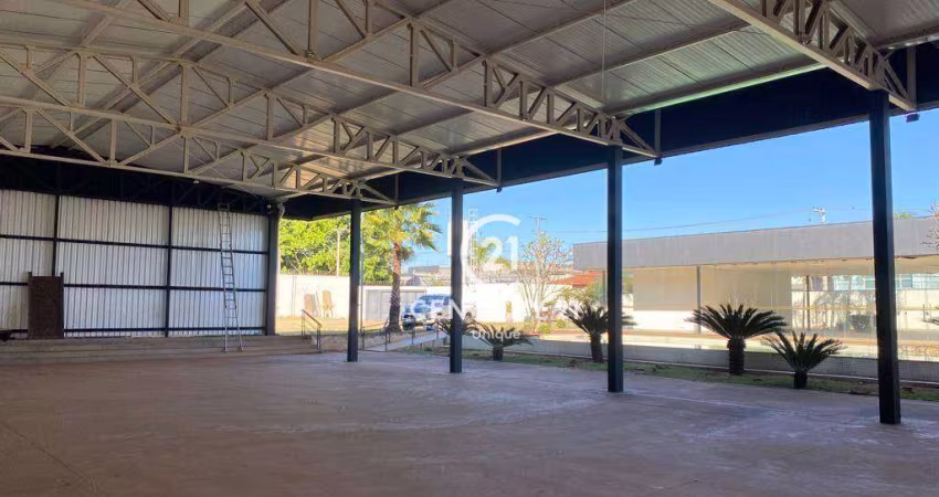 Barracão para alugar, 650 m² por R$ 15.500,00/mês - Parque Paulista - Bauru/SP