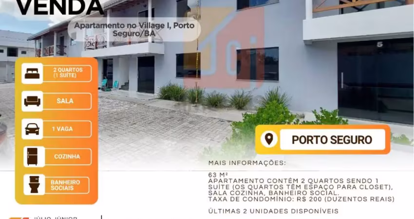 Apartamento no Village I, Porto Seguro/BA