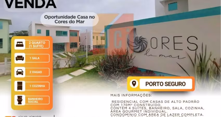 Condomínio Residencial Cores do Mar, em Porto Seguro - BA.