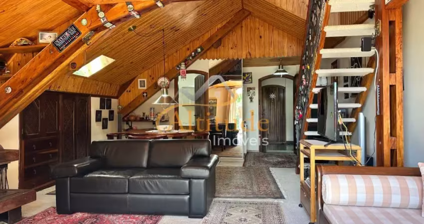 Loft clássico com ambiente amplo e integração com a natureza