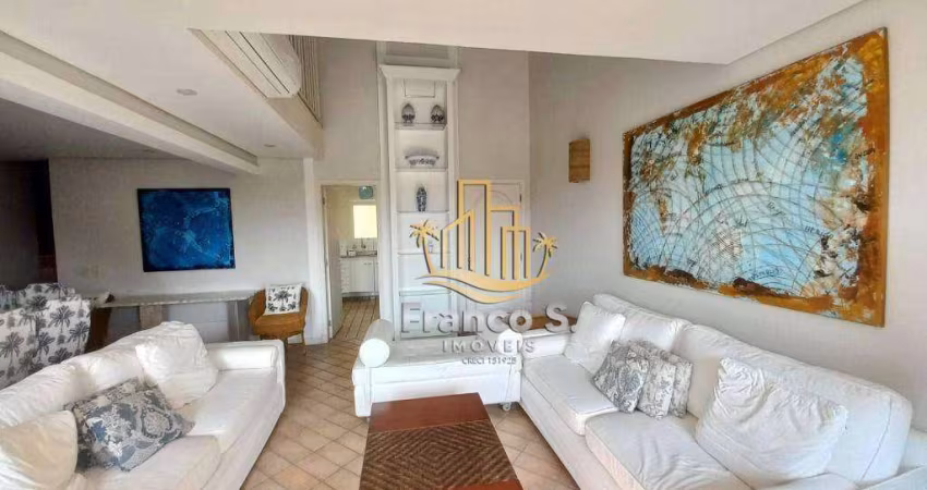 Apartamento com 4 dormitórios para alugar, 128 m² por R$ 3.250,00/dia - Riviera Módulo 3 - Bertioga/SP