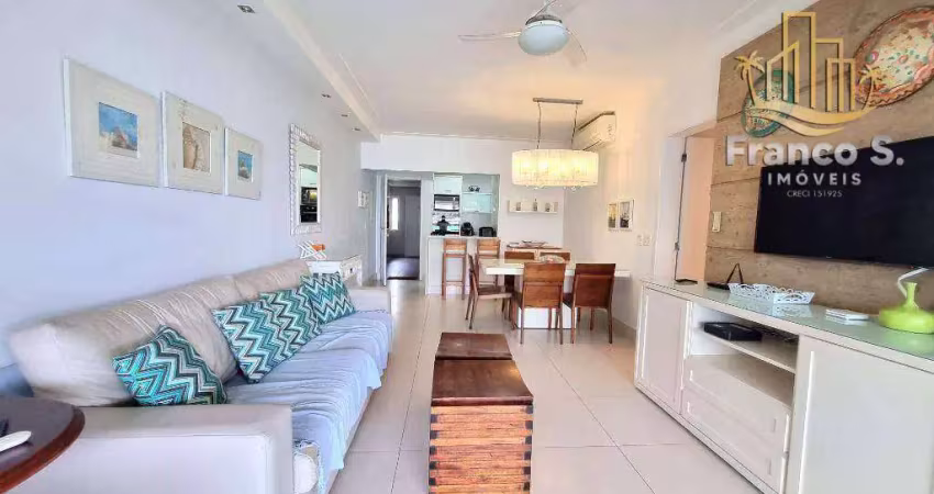 Apartamento com 3 dormitórios para alugar, 128 m² por R$ 3.500/dia - Riviera - Módulo 8 - Bertioga/SP