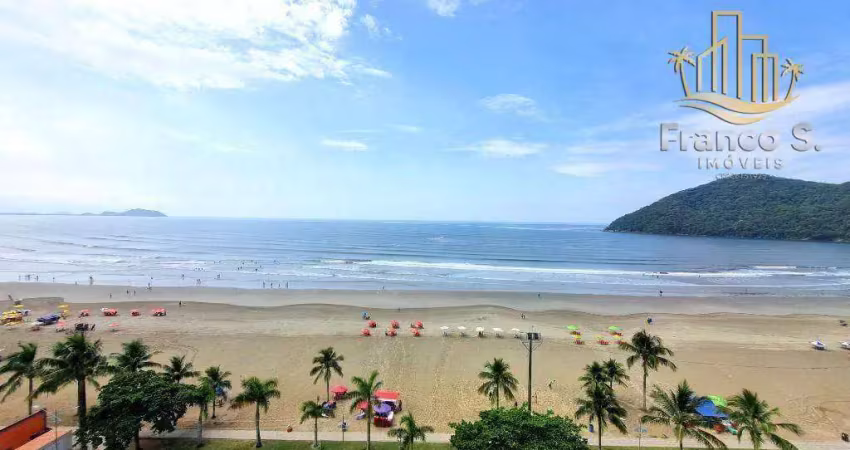Excelente apto pé na areia