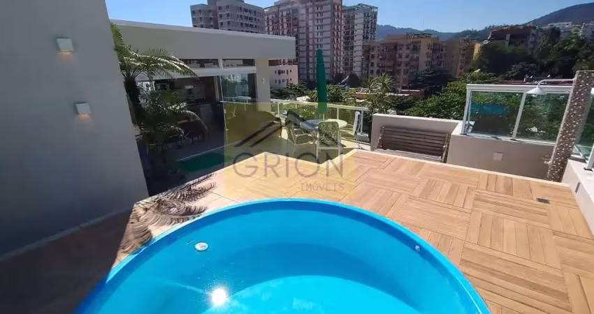 Cobertura à venda em Rio de Janeiro, Freguesia de Jacarepaguá, com 4 quartos, 260m²