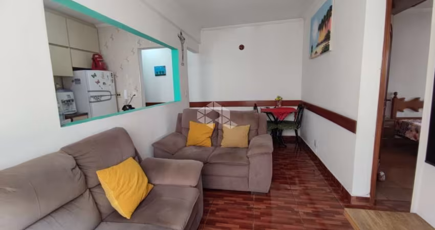 Apartamento a venda na praia grande, bairro caiçara, com 2 quartos e 1 vaga