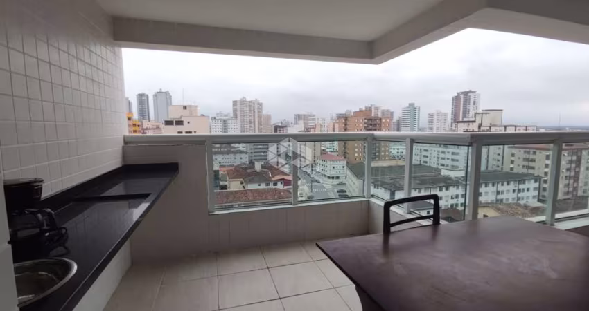 Apartamento a venda na praia grande, no Boqueirão com 2 quartos 1 suite e 1 vaga